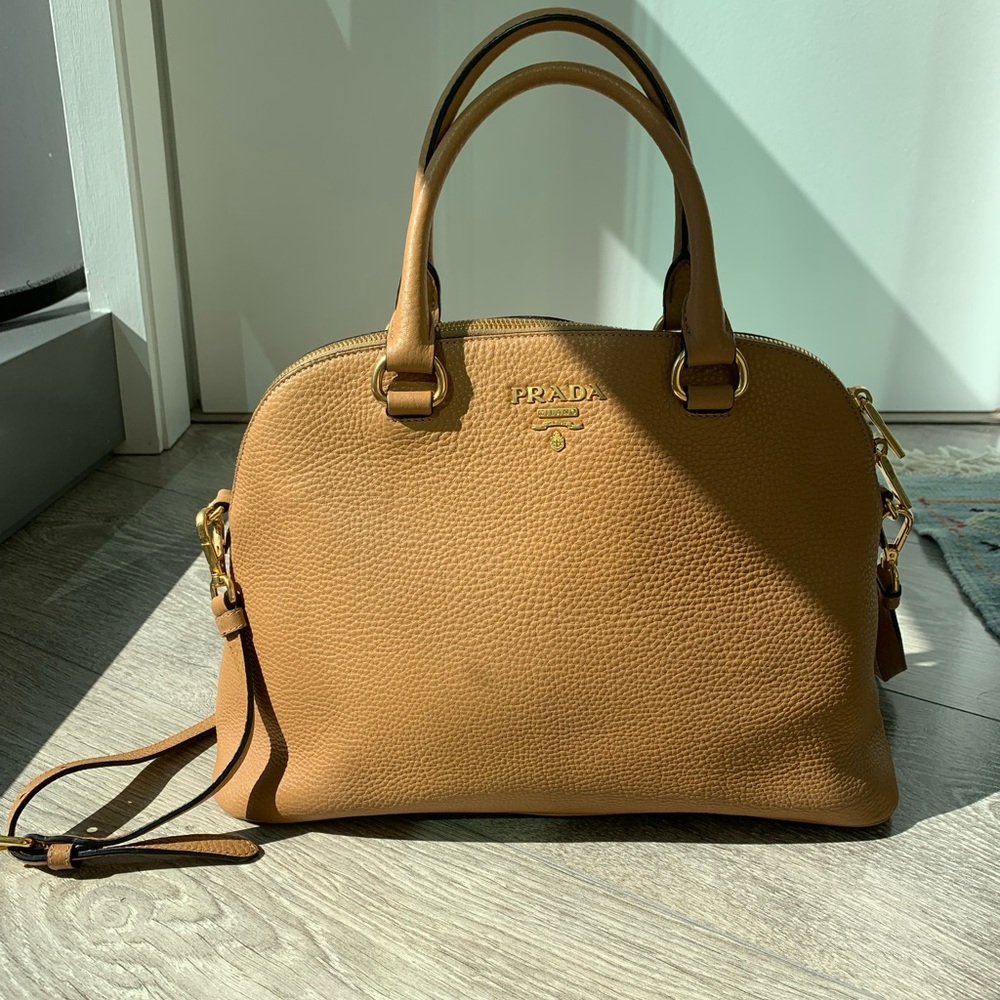 Brand New Prada Calfskin Leather Satchel